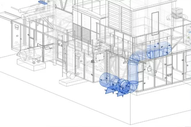 3D сканирование газоперекачивающих агрегатов