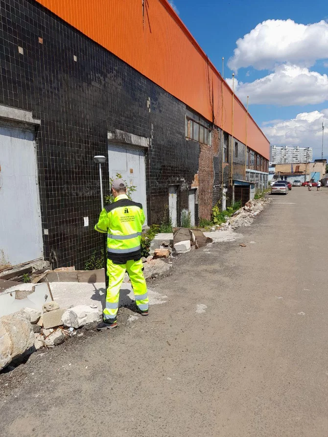 Геоподоснова участка в Москве